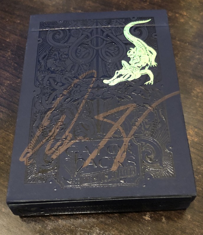 Green Gatorback Signed