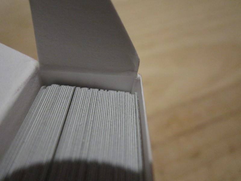 Imperfect cutting