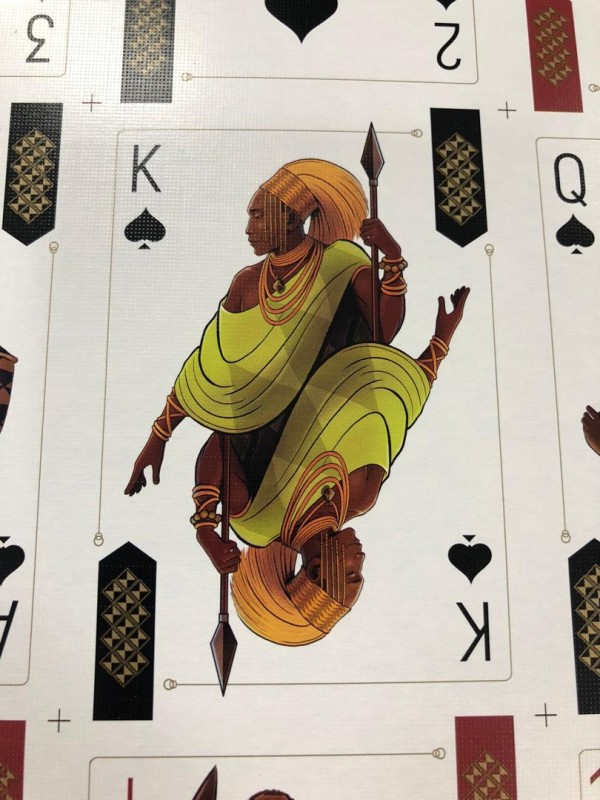 Gakondo Zahabu (Golden)  Edition King of spades