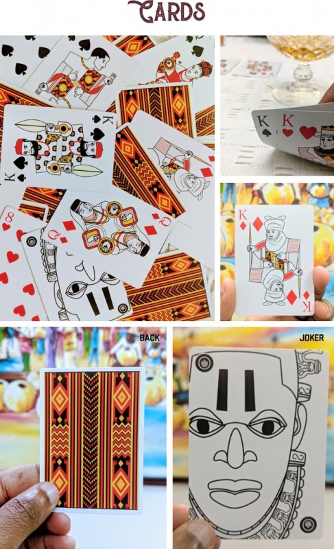 Cards and back