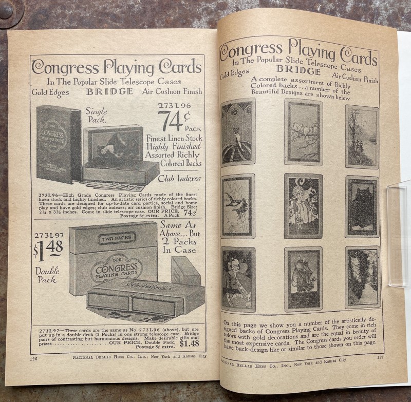 1926 Auction Bridge book ads 2.JPG