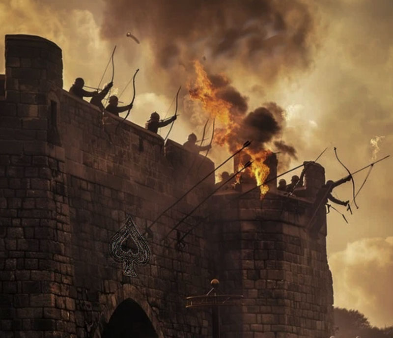 Photo by <a href="https://stockcake.com/i/fiery-castle-siege_539674_973900">Stockcake</a>